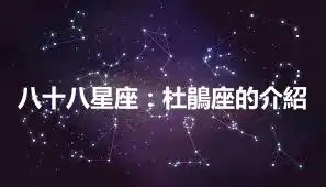 八十八星座：杜鵑座的介紹