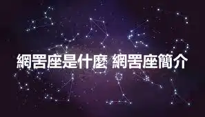 網罟座是什麼 網罟座簡介